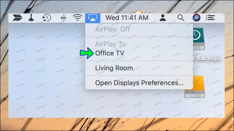 Como espelhar um Mac em uma Smart TV