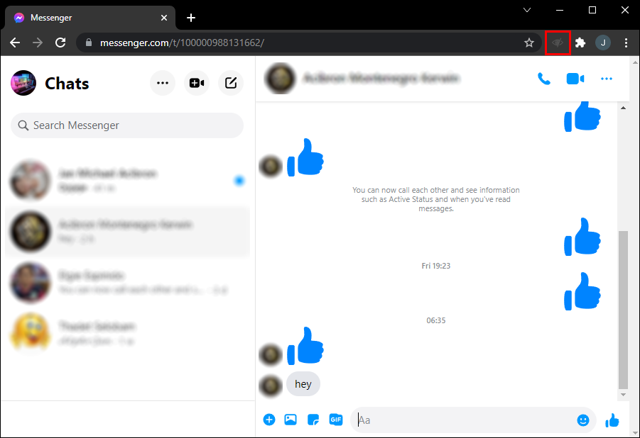 Como desativar os recibos de leitura do FB Messenger