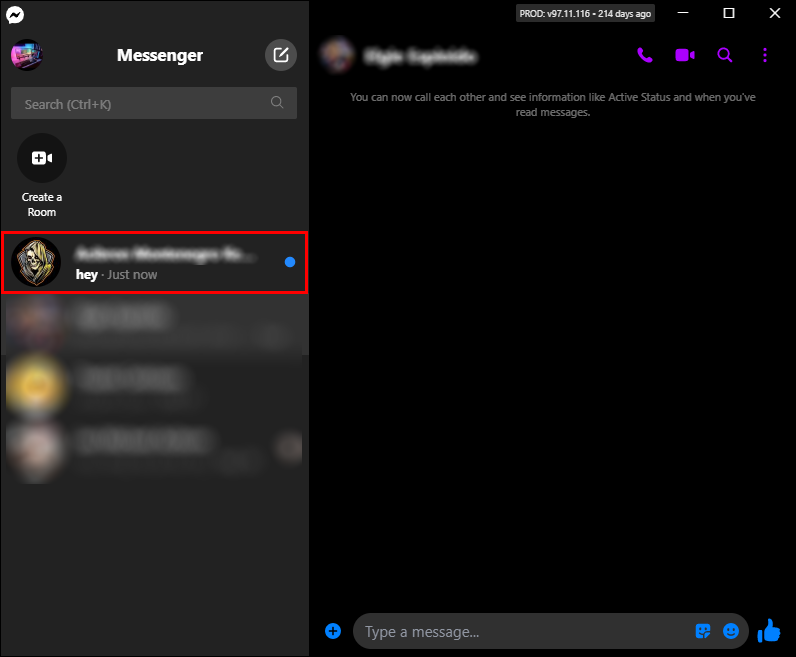 Como desativar os recibos de leitura do FB Messenger