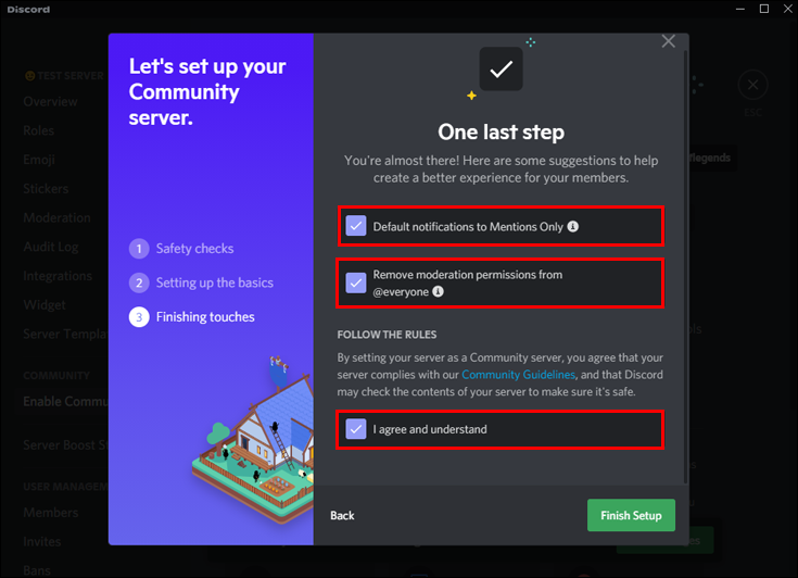 Como adicionar regras a um servidor Discord