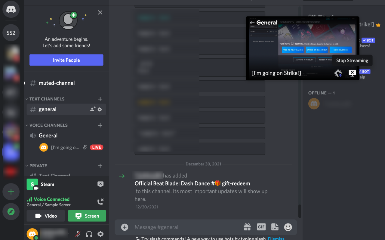 Como ir ao vivo no Discord