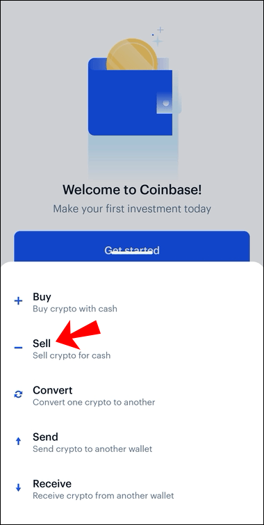 Como sacar para o banco na Coinbase