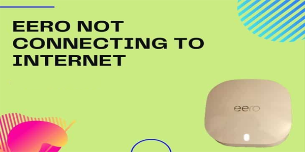 Como consertar um Eero que não está se conectando à Internet