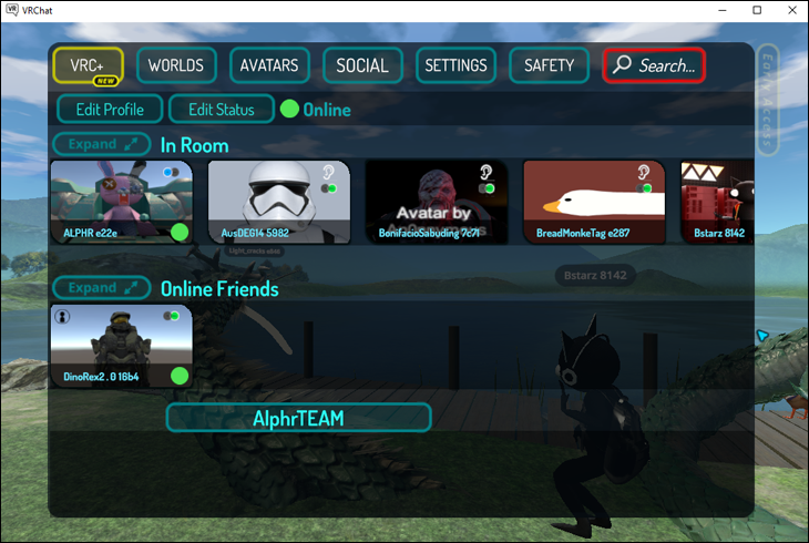 Como adicionar amigos do Steam para VRChat