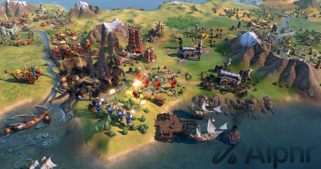 Como construir estradas em Civilization VI