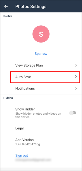 Como ativar a opção de salvamento automático do Amazon Photos