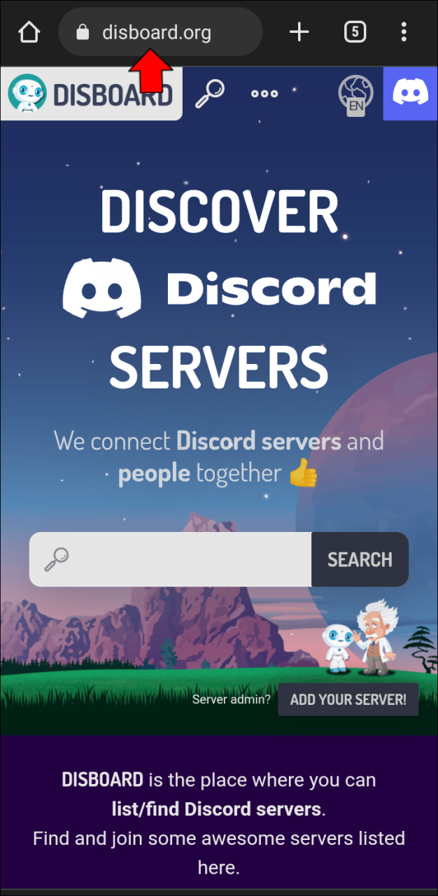 Como encontrar servidores Discord em um PC ou dispositivo móvel