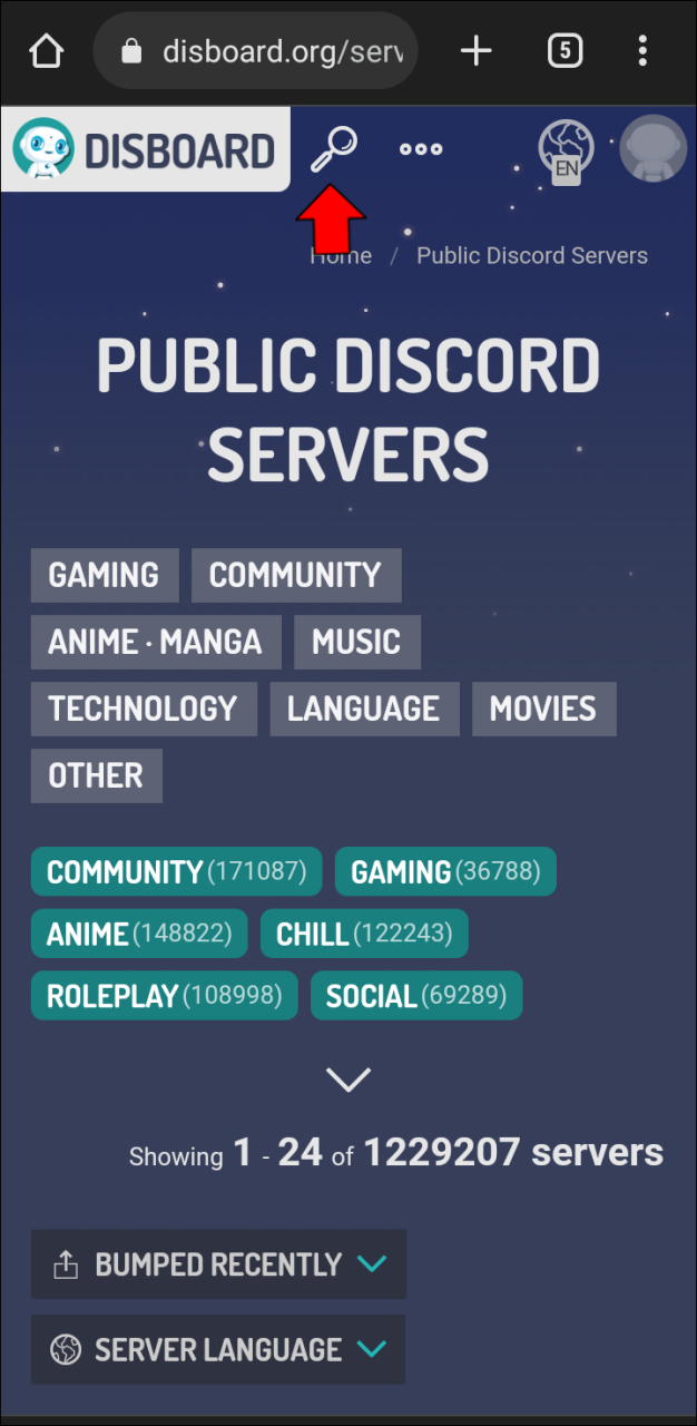 Como encontrar servidores Discord em um PC ou dispositivo móvel