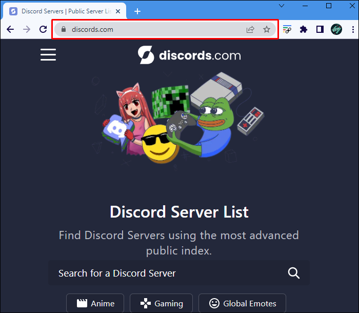 Como encontrar servidores Discord em um PC ou dispositivo móvel