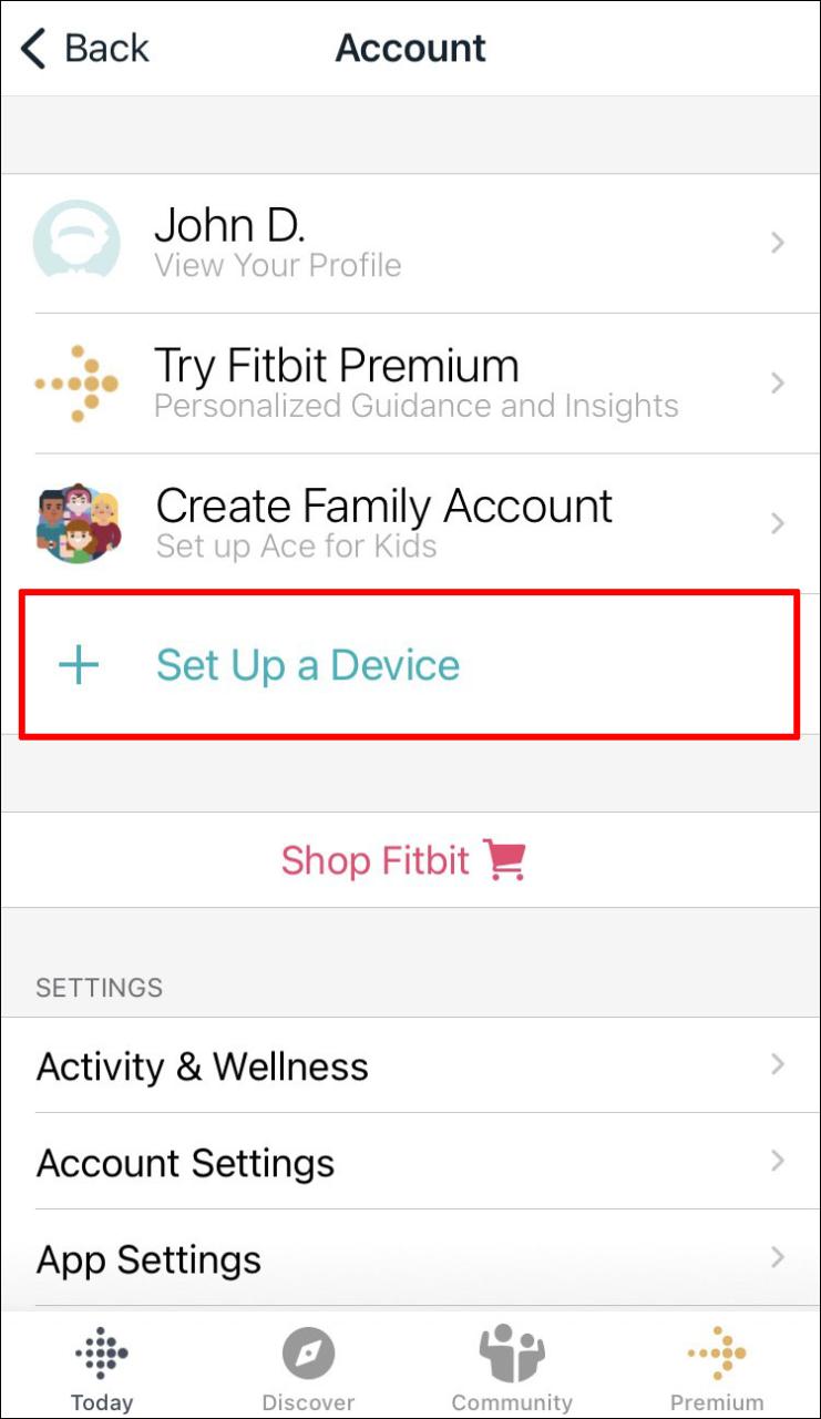 Como alterar a hora em um FitBit