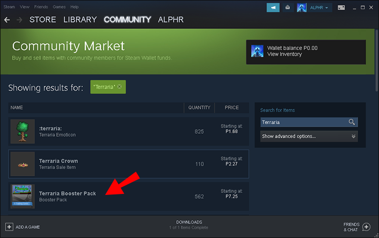 Como comprar cartas colecionáveis ​​no Steam