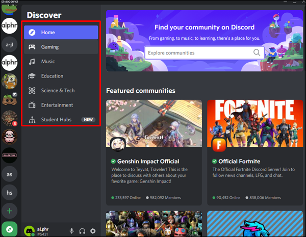 Como encontrar servidores Discord em um PC ou dispositivo móvel