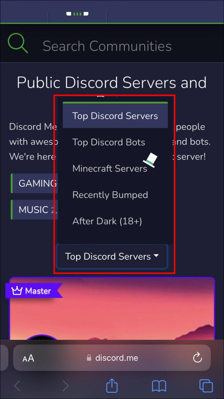 Como encontrar servidores Discord em um PC ou dispositivo móvel