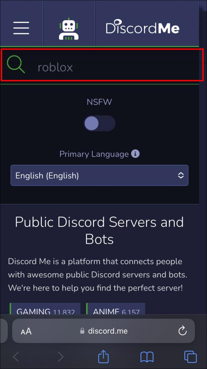 Como encontrar servidores Discord em um PC ou dispositivo móvel