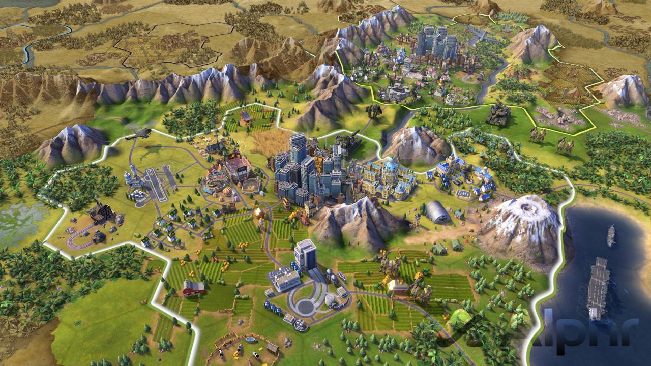 Como construir estradas em Civilization VI