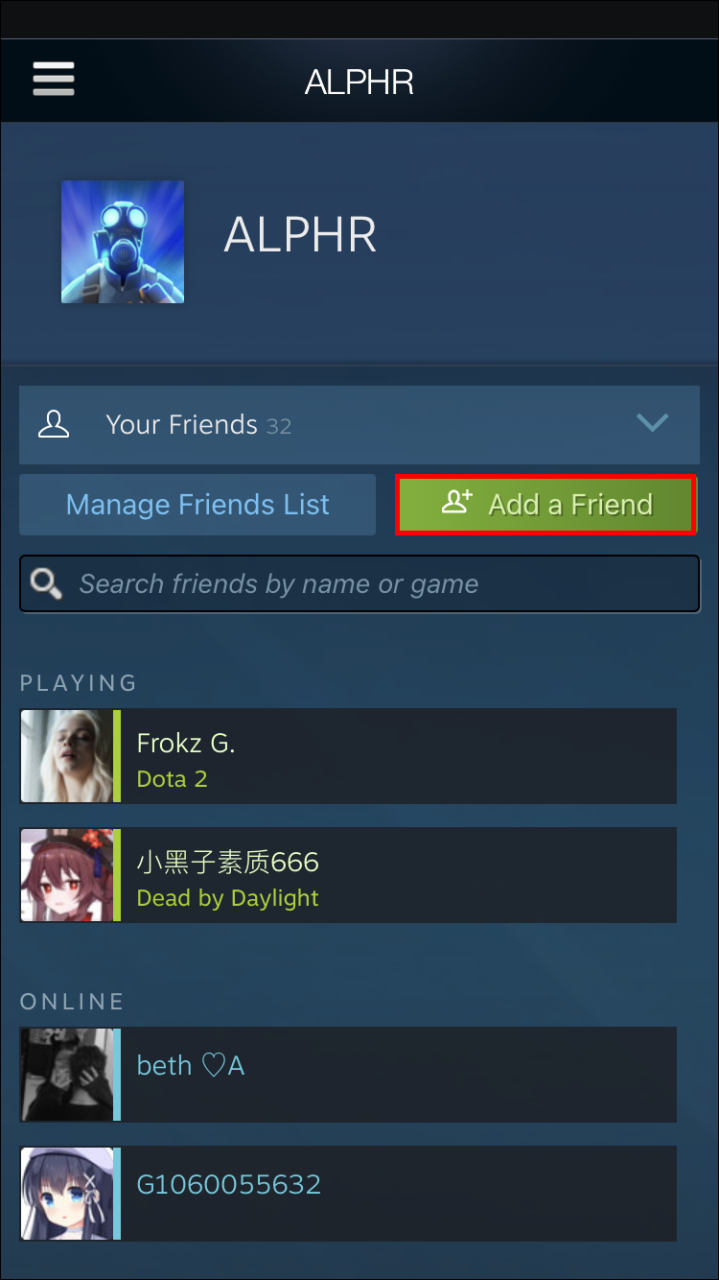 Como adicionar amigos do Steam para VRChat