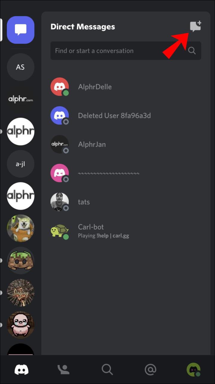 Como enviar uma mensagem para si mesmo no Discord