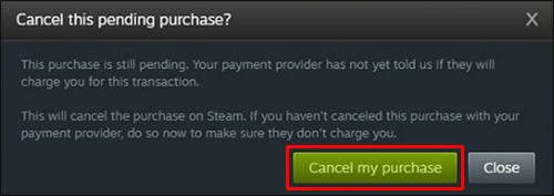 Como corrigir o erro Steam “Sua transação não pode ser concluída…”