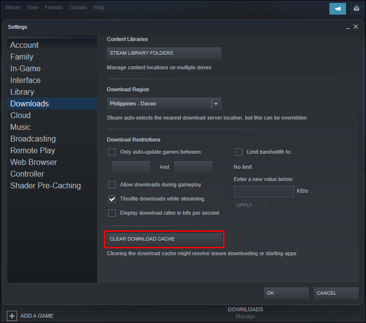 Como corrigir o erro Steam “Sua transação não pode ser concluída…”