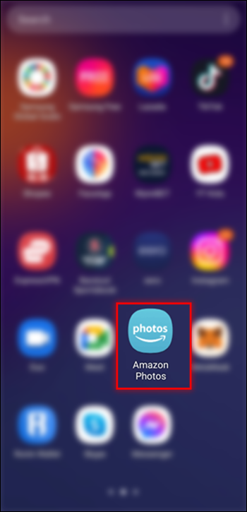 Como ativar a opção de salvamento automático do Amazon Photos