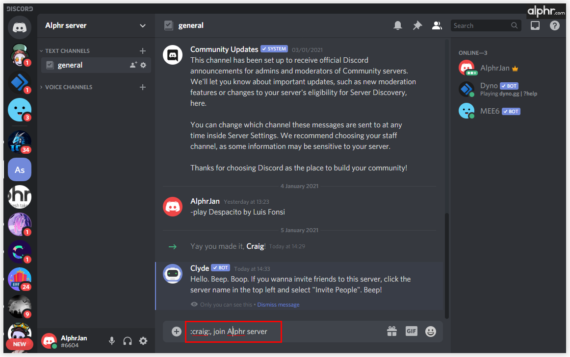 Como gravar áudio do Discord