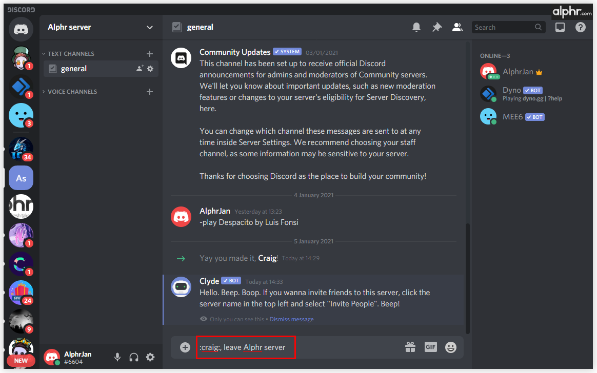 Como gravar áudio do Discord