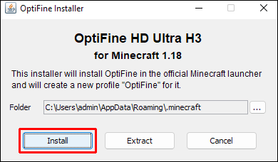 Como instalar Optifine