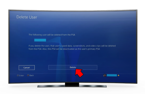 Como remover uma conta de um PS4