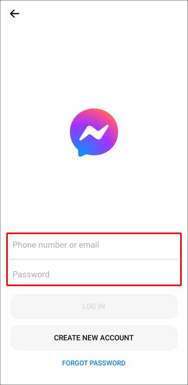 Como usar o Messenger sem uma conta ativa do Facebook