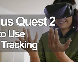 Como usar o rastreamento manual com o Oculus Quest 2