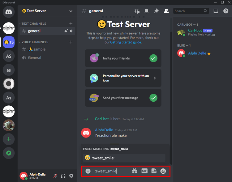 Como adicionar funções de reação no Discord