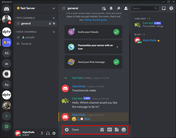 Como adicionar funções de reação no Discord