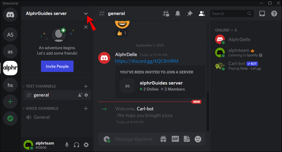 Como adicionar funções de reação no Discord