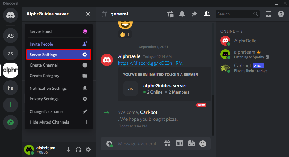 Como adicionar funções de reação no Discord