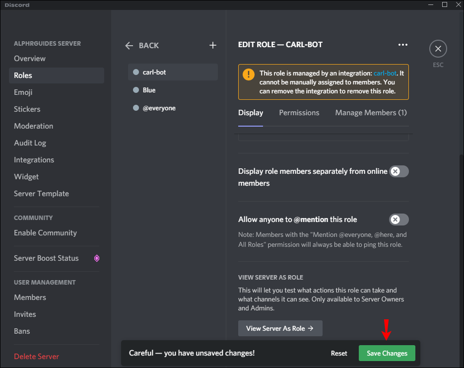 Como adicionar funções de reação no Discord