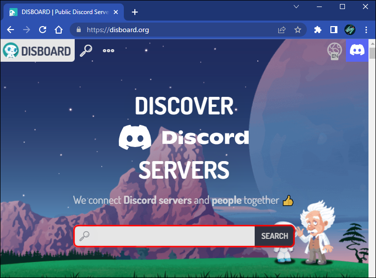 Como ingressar em um servidor Discord sem um link